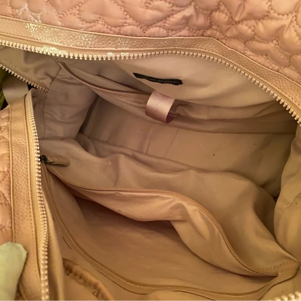 Cynthia Rowley pink baby bag, large